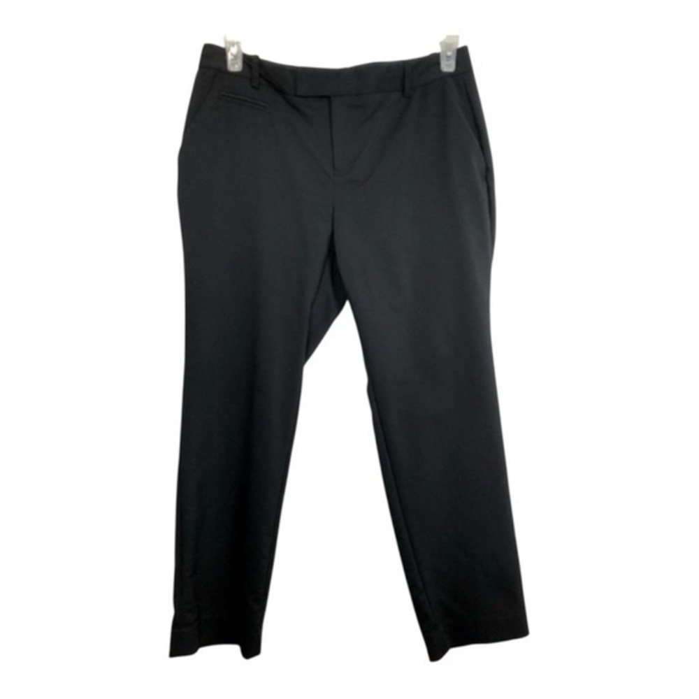 Banana Republic Jackson Fit Black Trouser 10S/C Sleek Classic Office Essential